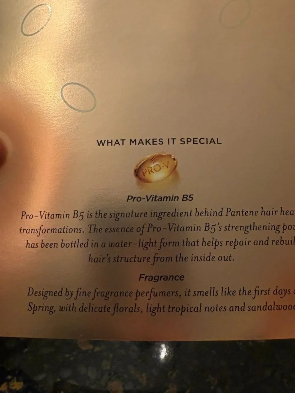 Pantene Pro-Vitamin Essence Daily Repair Mist